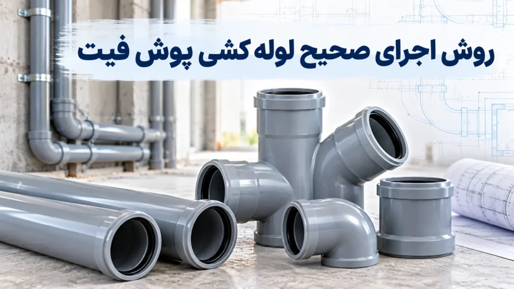 نحوه اجرای لوله کشی پوش فیت