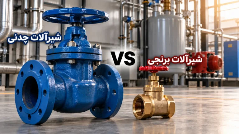 تفاوت شیرآلات چدنی و برنجی